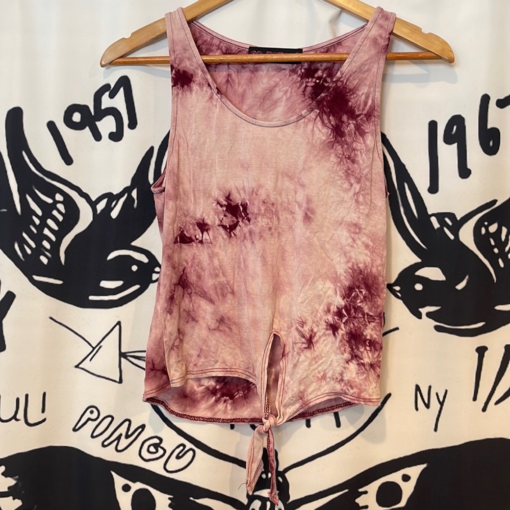 Tie dye tank top
